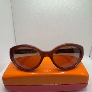 Tory Burch Red Sunglasses